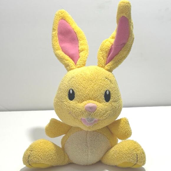 Leap Frog Bun Bun Retired Yellow Bunny Easter Bunny Collectible - Picture 1 of 5